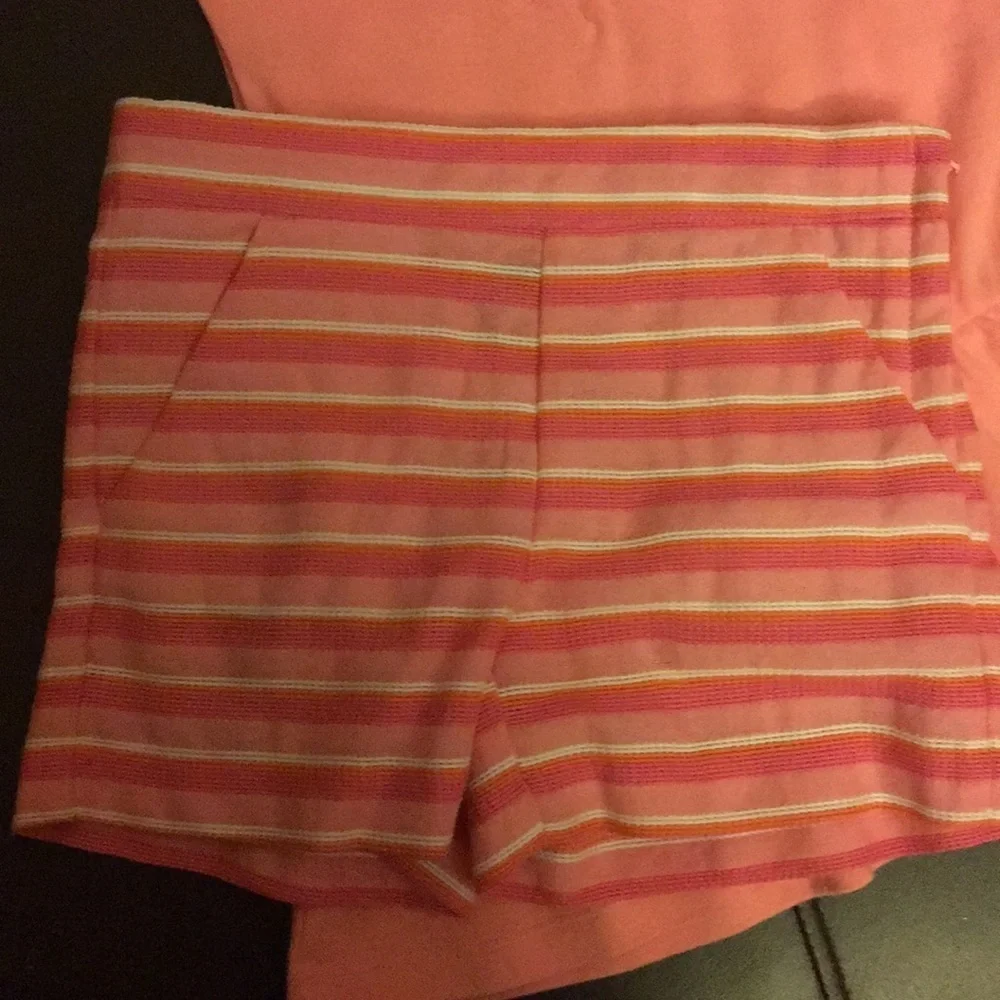 Janie and jack pink and white  SET size 7 NWT